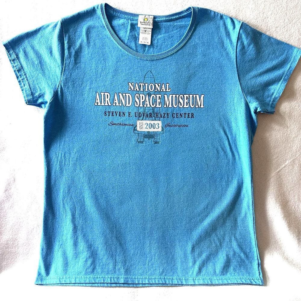 Vintage Smithsonian Institution National Air & Space‎ Museum Women's XL Shirt